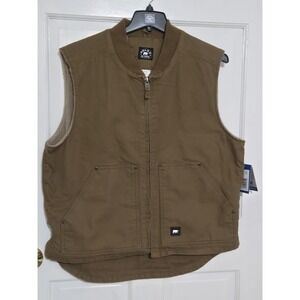 Polar King Berber Lined Vest Brown NWT  size 2XL 35.28